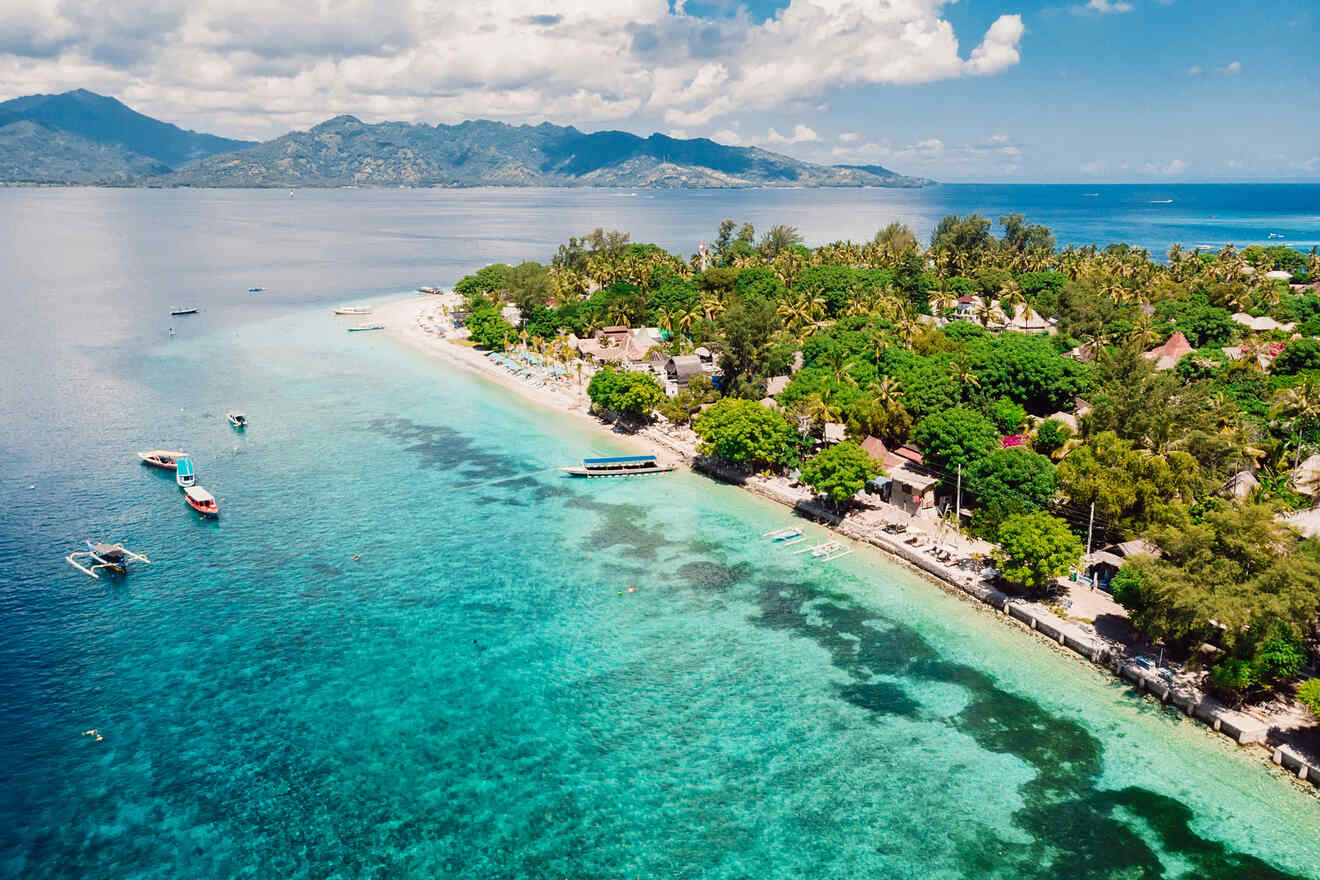 4 Gili Air best beach resorts in lombok